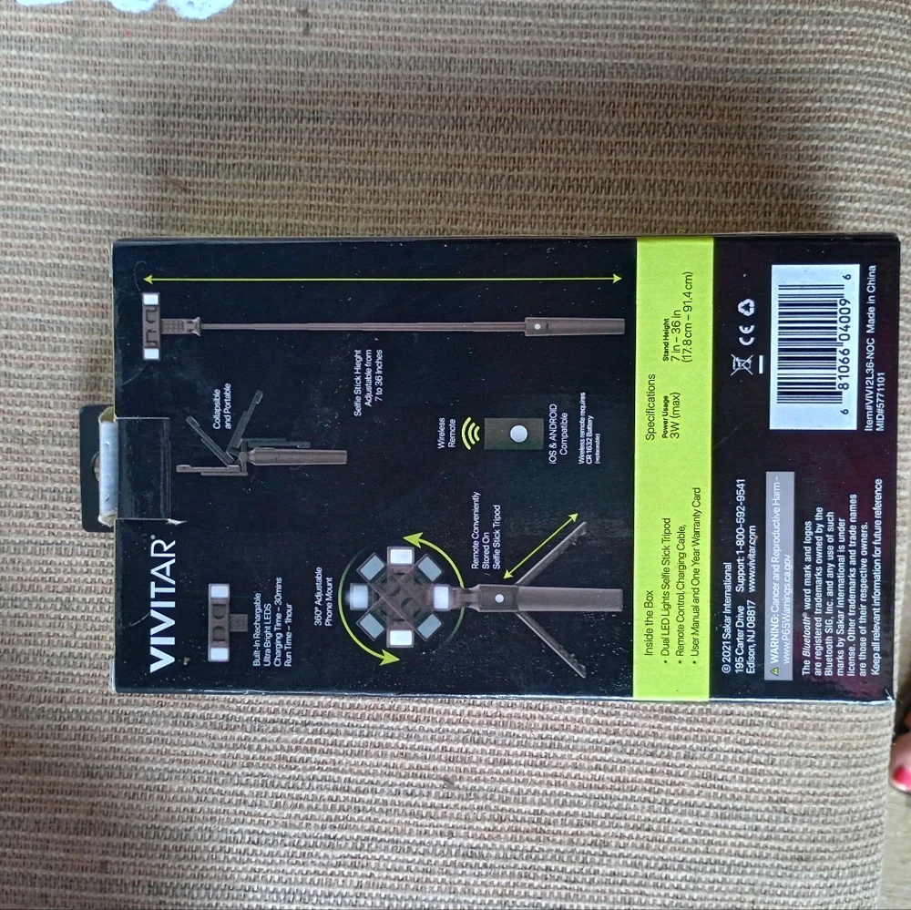Dual Selfie Stick and Tripod